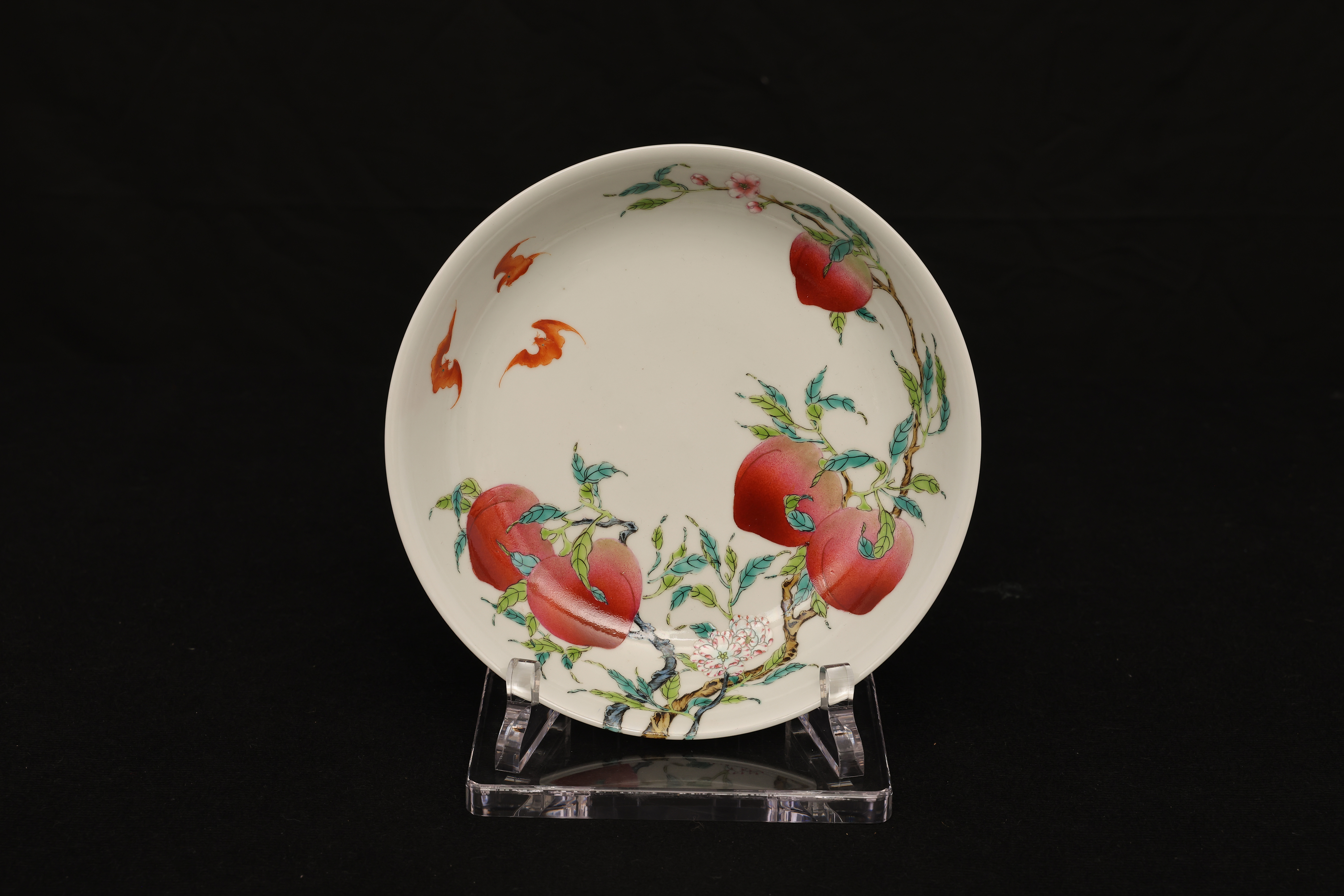 清乾隆粉彩福寿纹盘- 博物馆- NCollector