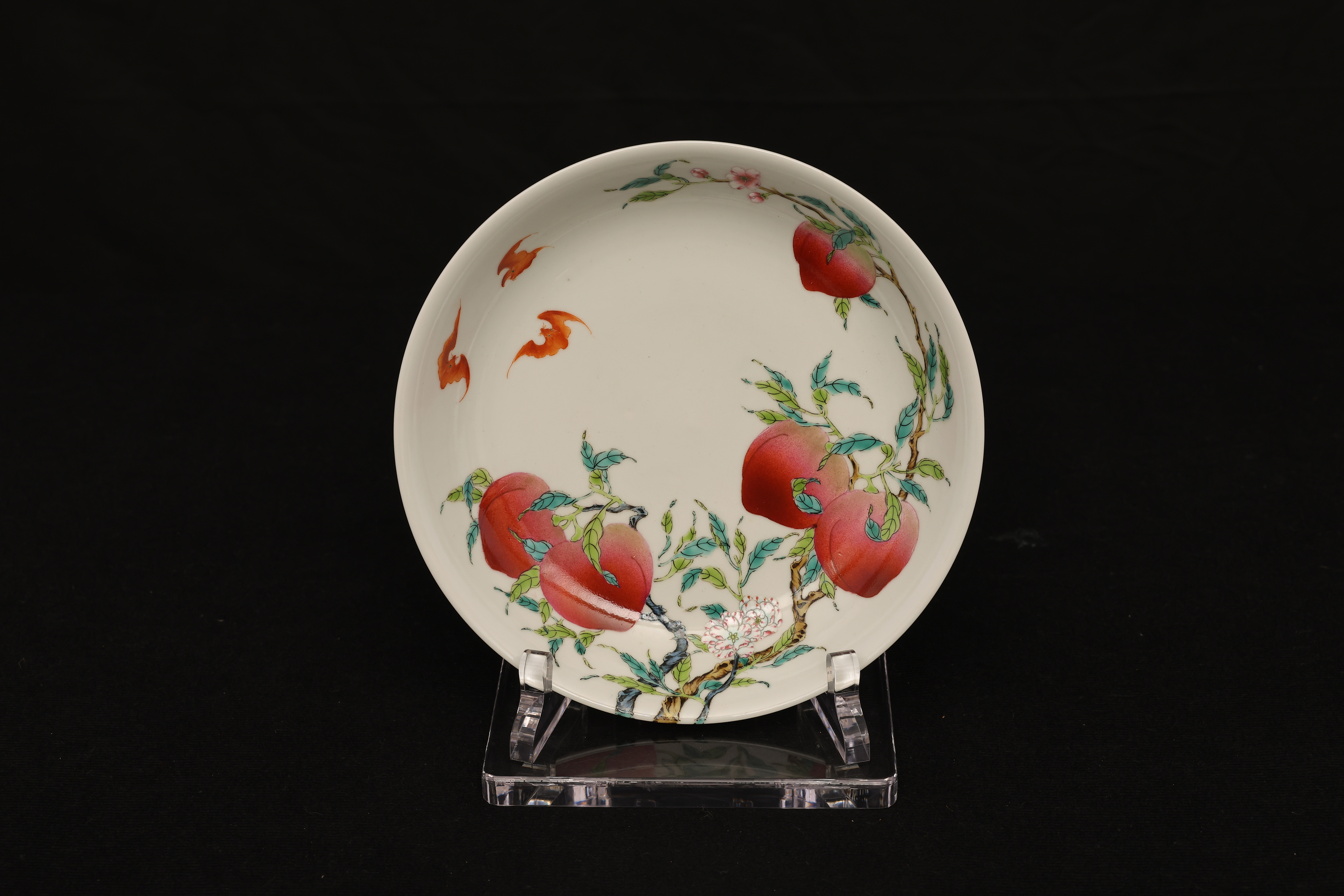 清乾隆粉彩福寿纹盘- 博物馆- NCollector